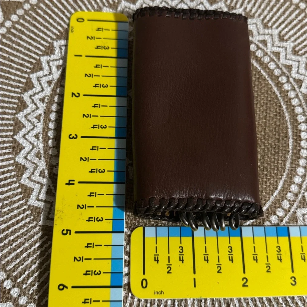 Brown Leather Key Holder